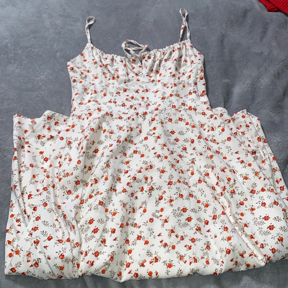 Floral maxi dress